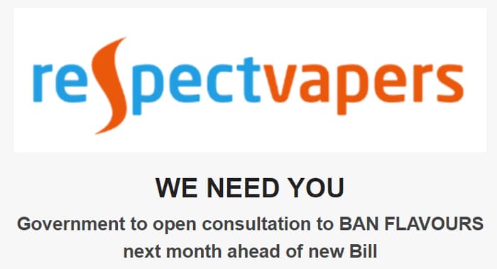 respect vapers ireland bill