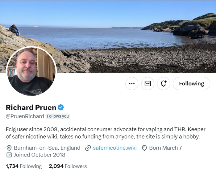 richard pruen twitter