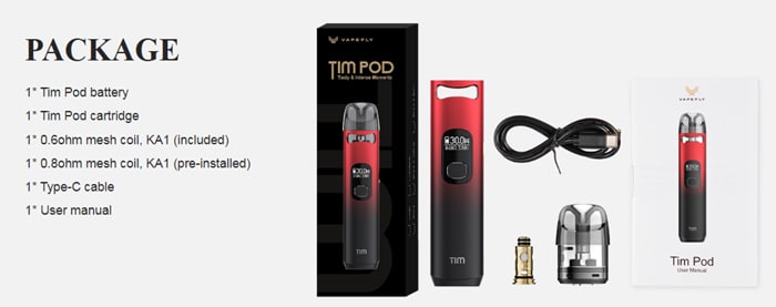 tim pod contents