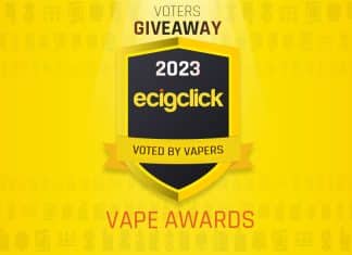 Giveaway For Ecigclick Awards 2023