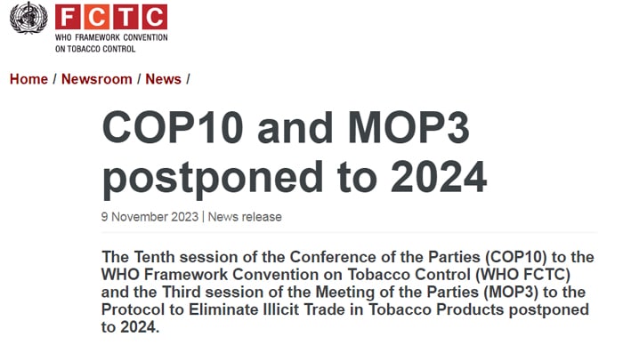 cop10 cancelled