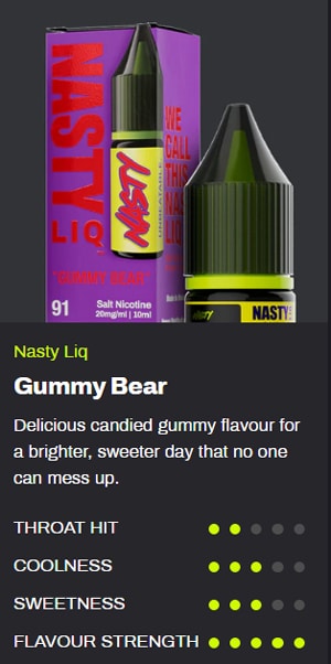 nasty liq gummy bear