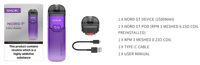 nord gt contents