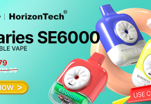 deal HorizonTech Binaries SE6000 8vape