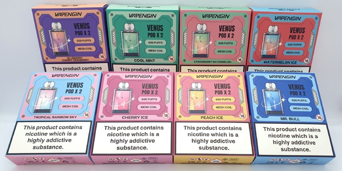 vapengin venus pod range