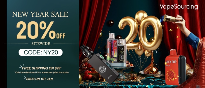 Vapesourcing New Year Sale