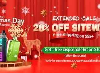 Vapesourcing Christmas Day Sale