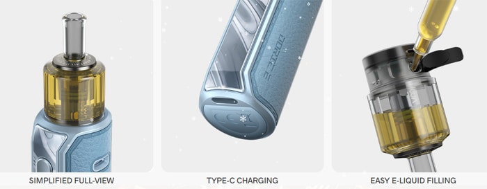 doric e pod features