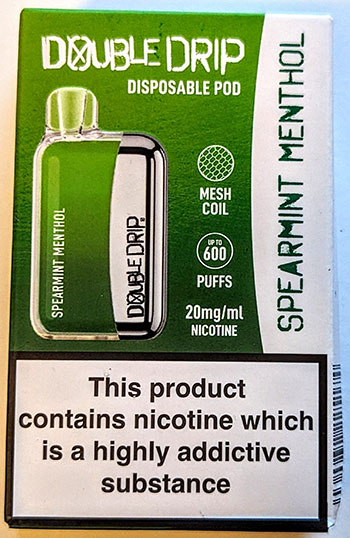 double drip spearmint menthol