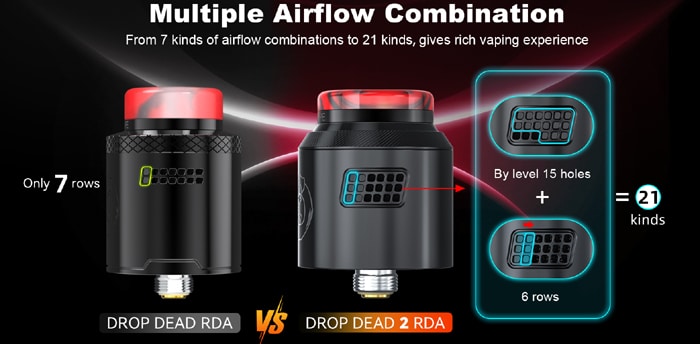 drop dead 2 rda comparison