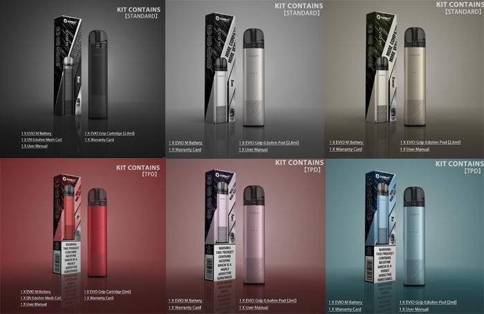 evio m kit options