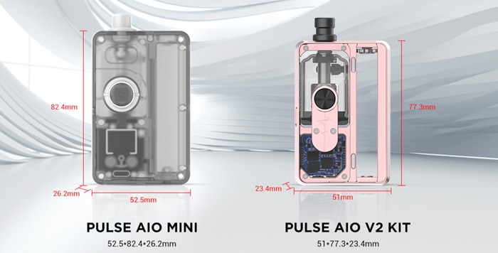 pulse aio v2 size