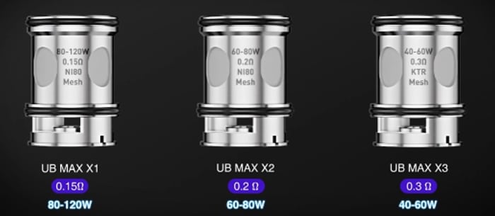 sub coo ub max coils