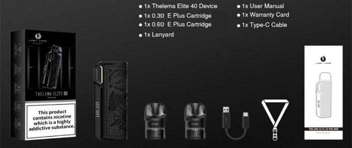 thelema elite 40 contents