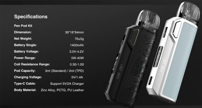 thelema elite 40 specs