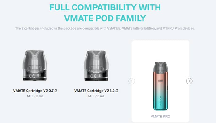 vmate pro pods