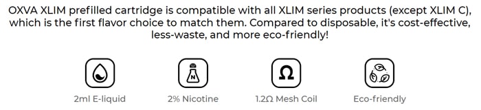 xlim pre filled pod features