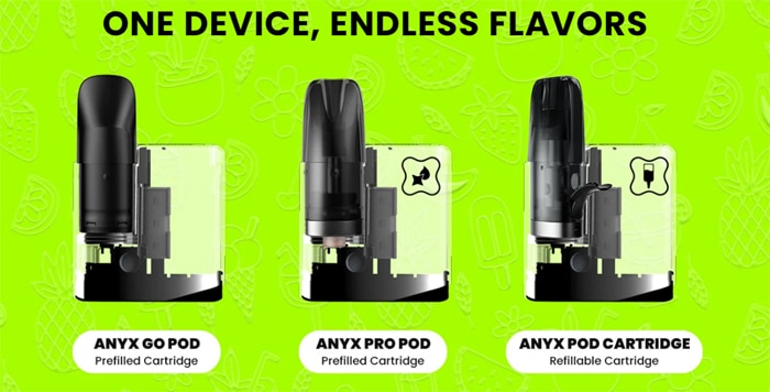 anyx polo pod options