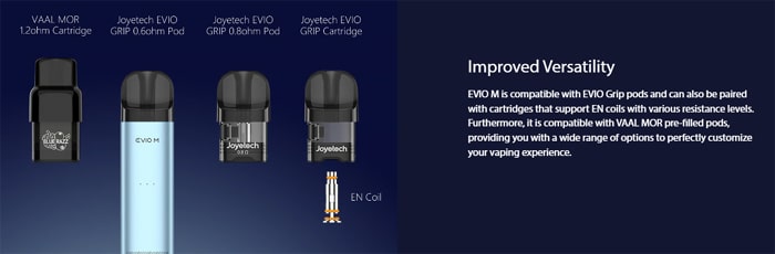 evio m pod options