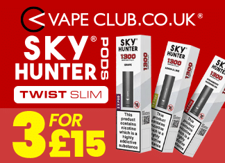 Deal Sky Hunter twist slim pods vc sq