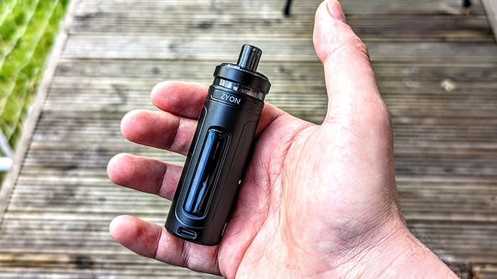 black innokin zyon in hand