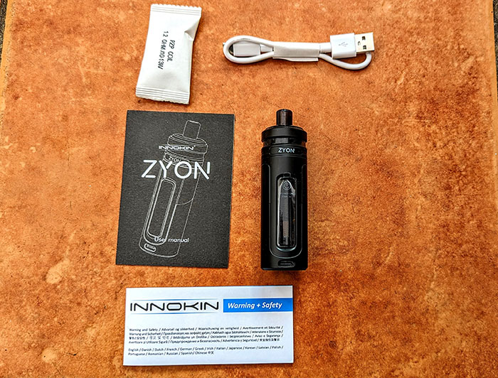 innokin zyon kit contents