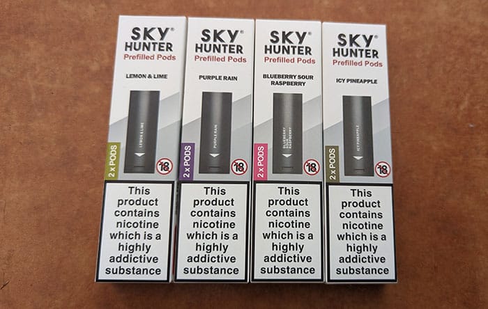 skyhunter twist flavours