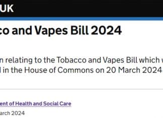 Tobacco vapes bill 2024