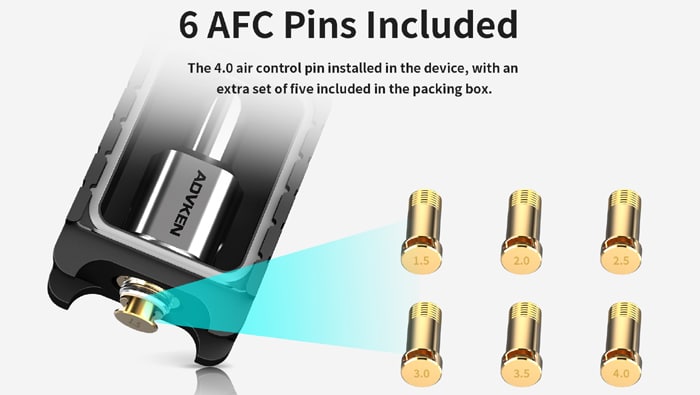 advken fob airflow pins