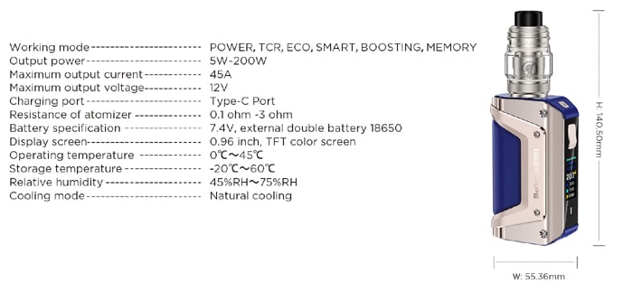 aegis legend 3 specs