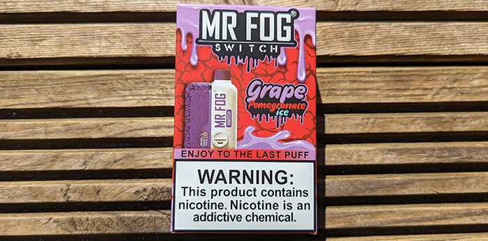 mr fog grape pomegranate ice