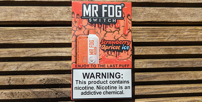 mr fog strawberry apricot ice