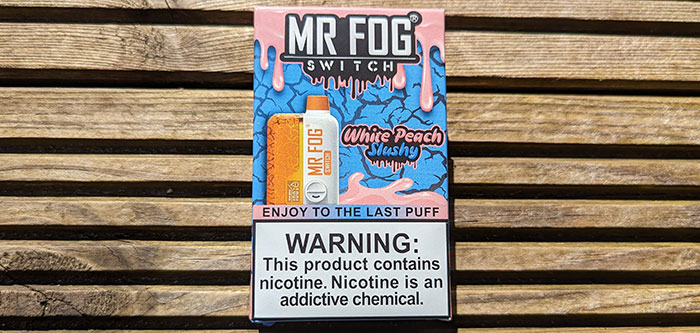 mr fog white peach slushy