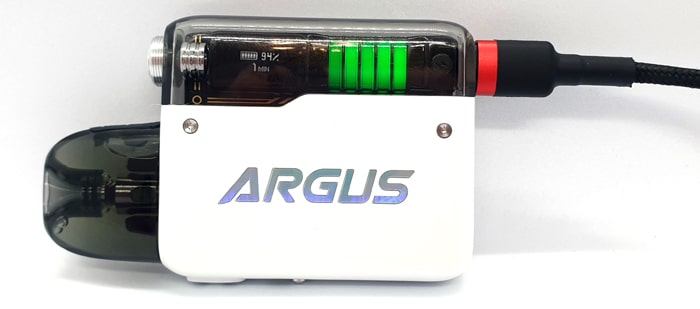 argus p2 charging