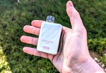 lost vape lightrise tb 18k in hand