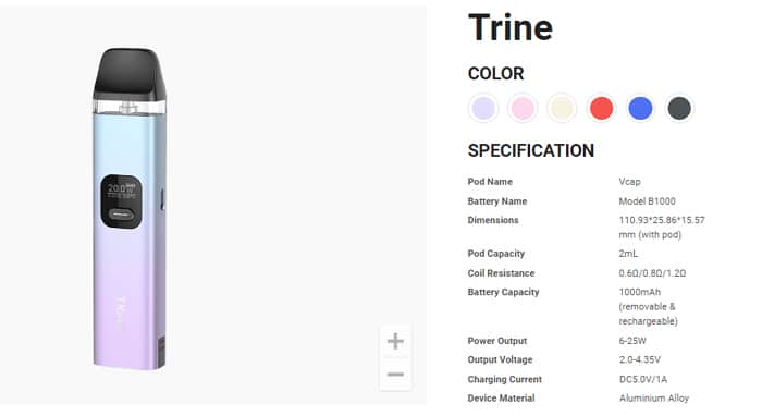 trine specs