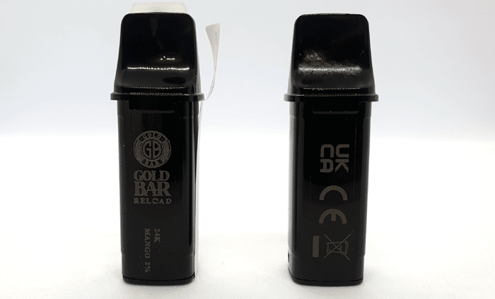 gold bar reload pod markings