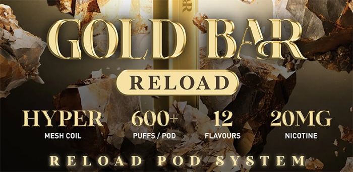 gold bar reload specs