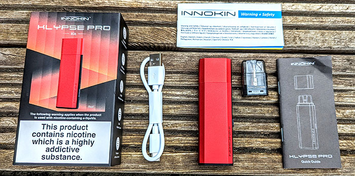 innokin klypse pro kit contents