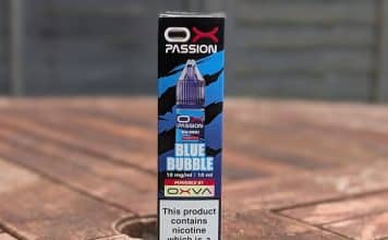 OXVA OX Passion E-liquid Review – Realistic Fruity Delights! 0x blue bubble