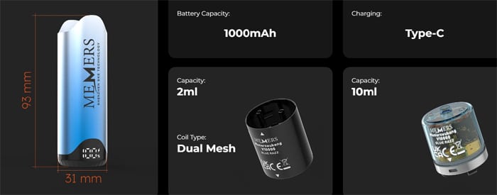 MEMERS WuKong V10000 specs