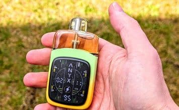 anyx 25000 vape in hand