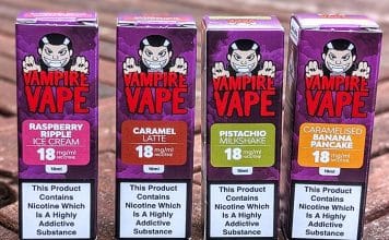Vampire Vape dessert eliquid review