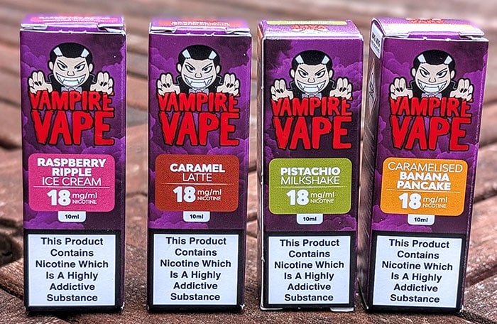 Vampire Vape dessert eliquid review