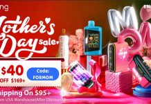 vapesourcing mothers day sale