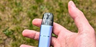 Voopoo Argus G3 Mini in hand