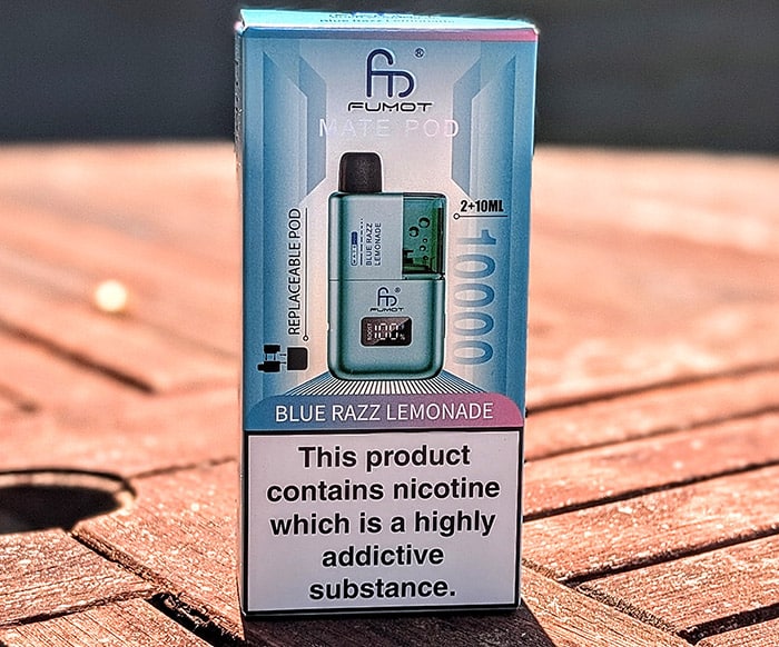 blue razz lemonade fumot