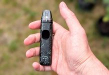 oxva xlim pro 2 dna pod in hand