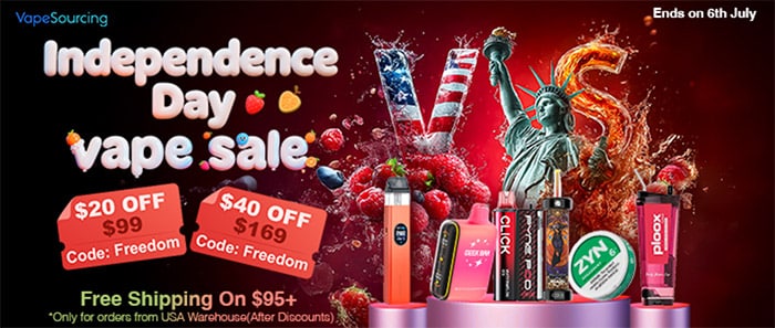 independence day vape sale 2025