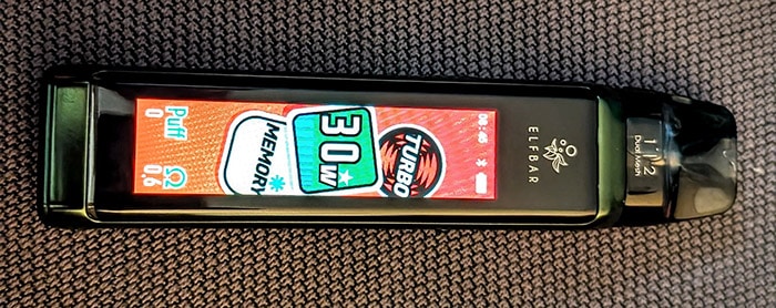 colour oled screen elfx ultra